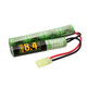 Valken 8.4v 1600mAh NiMH Airsoft Rechargeable AEG Battery Small Type Nunchuck Valken 8.4v 1600mAh NiMH Airsoft Rechargeable AEG Battery Small Type Nunchuck